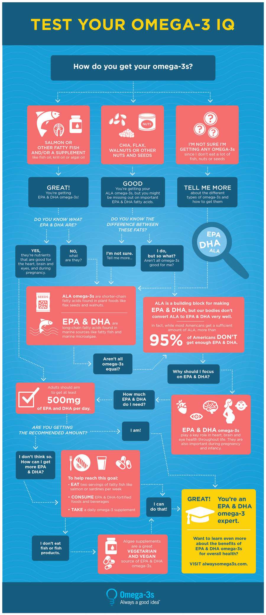 Test Your Omega3 IQ Arizona Algae Products LLC