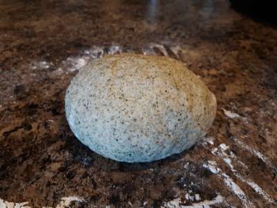 Ball of DEPRO50+ algae dough